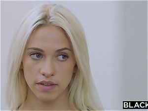 BLACKED blond college damsel PUNSIHED by bbc
